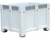 Пластиковый контейнер Big Box 1200x1000x850 мм сплошной на ножках маленькое 
